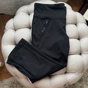 Gap Fit Black Cropped Activewear Leggings